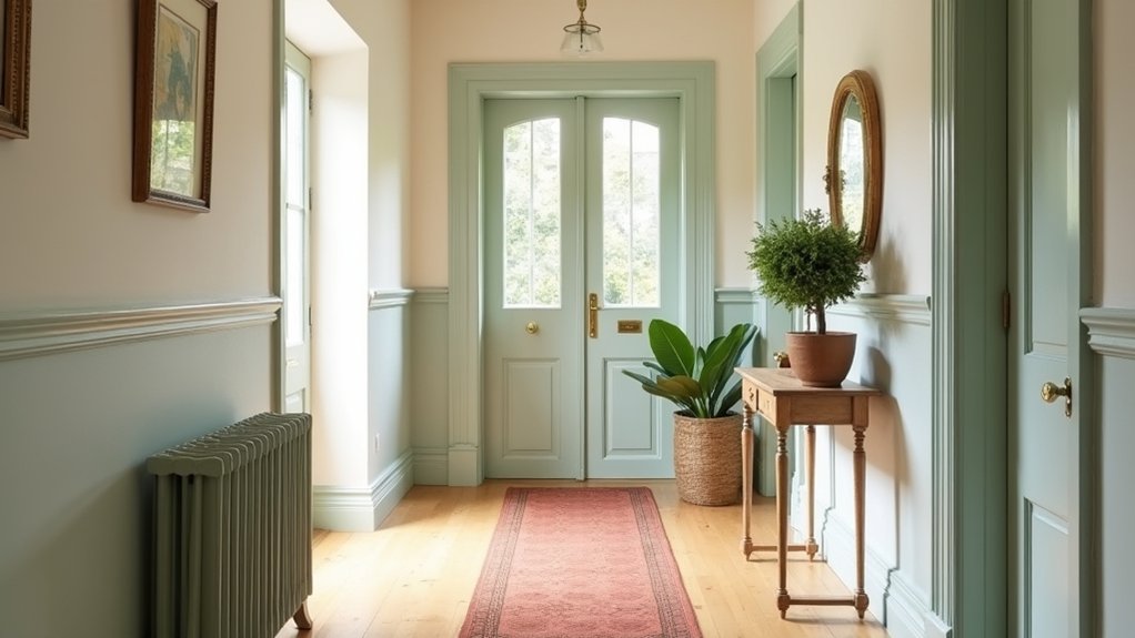 bright color schemes for hallway