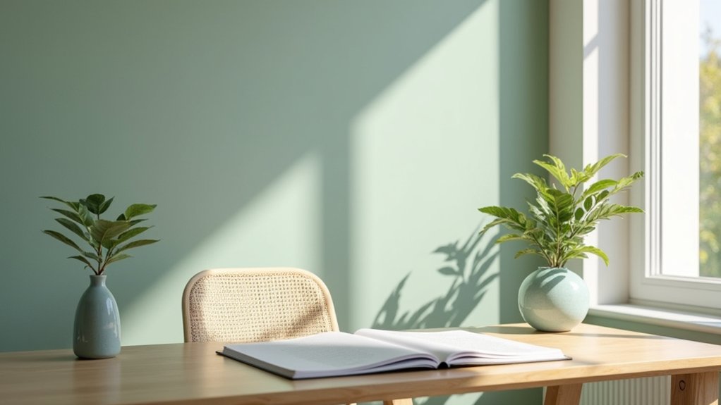 calming and productive color choices