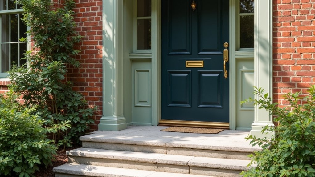 choose contrasting paint samples