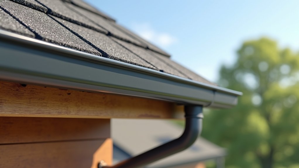 fascia supports gutter installation