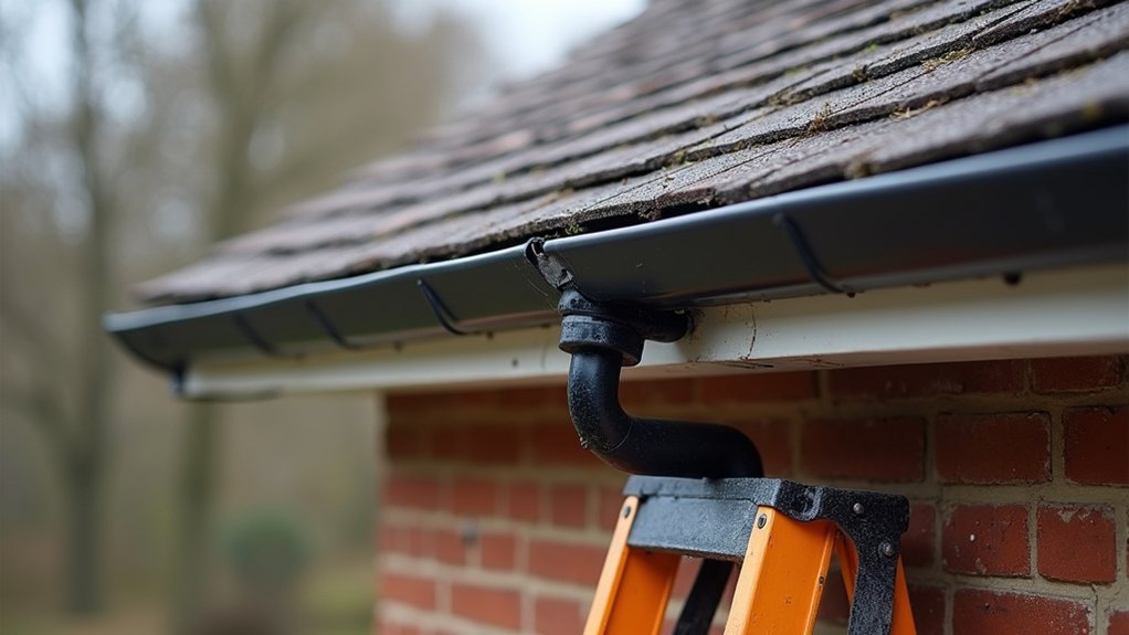 gutter repair and sealing