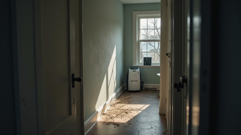 moisture intrusion and condensation