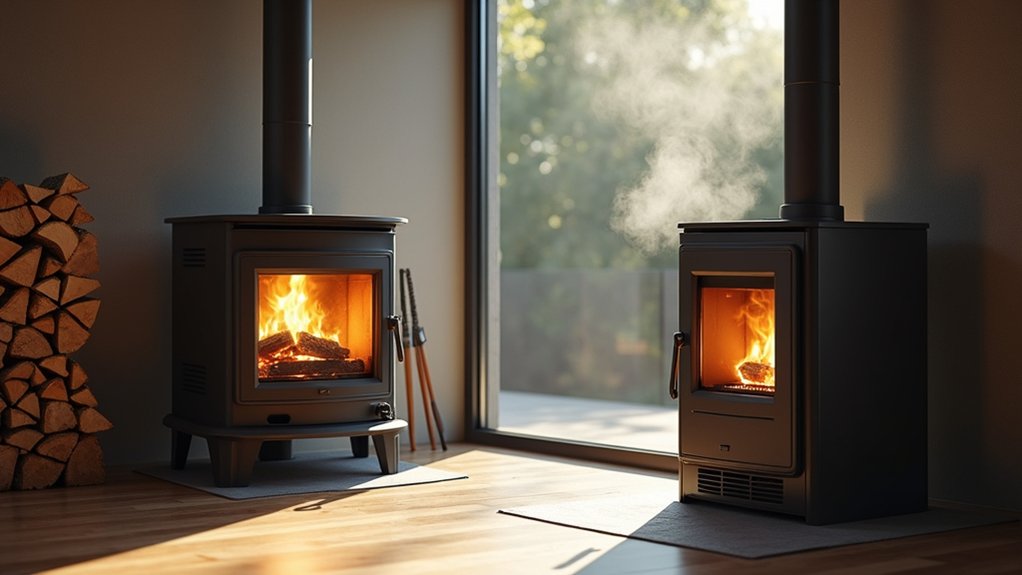 pellet burner lower emissions