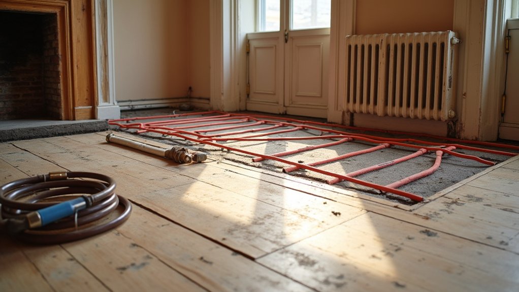 retrofitting underfloor heating guide