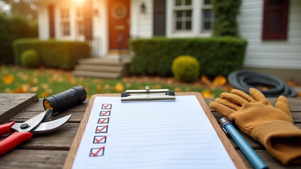 seasonal exterior home maintenance