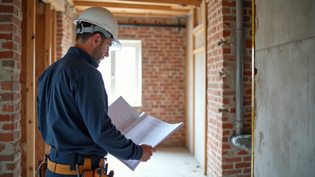 verify load bearing structures