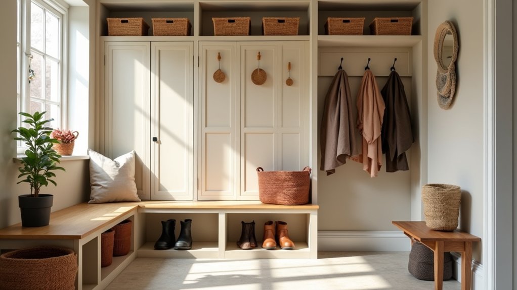 warm earthy neutral tones